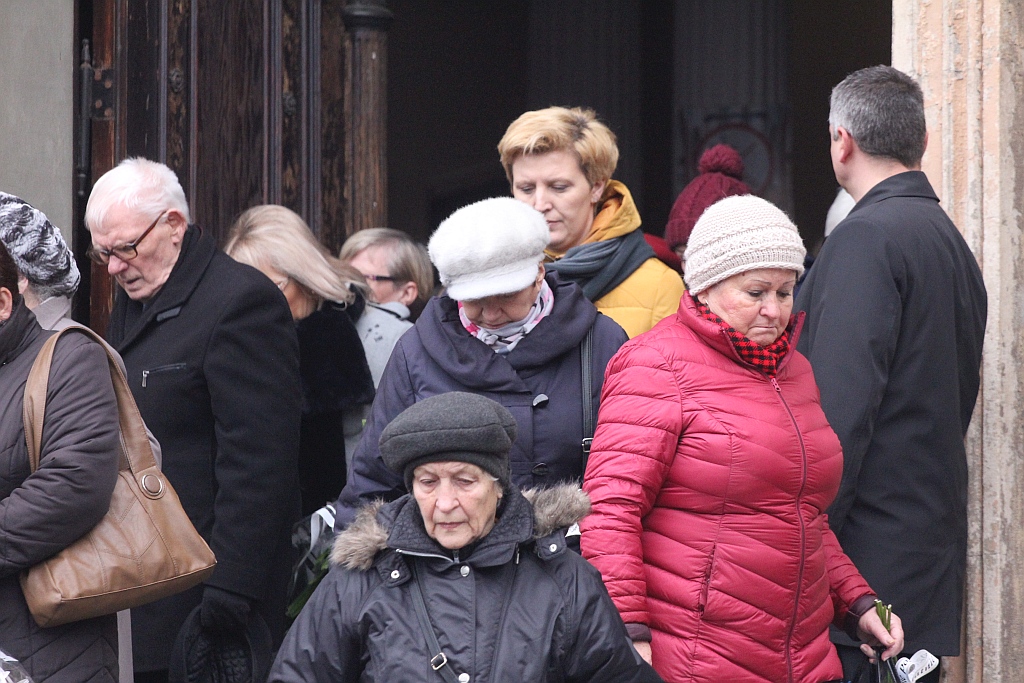 Pogrzeb Franciszka Szlapińskiego znanego legnickiego pedagoga