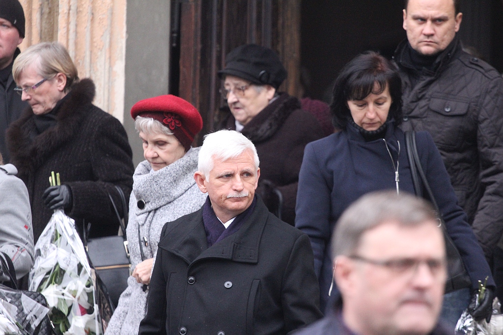 Pogrzeb Franciszka Szlapińskiego znanego legnickiego pedagoga