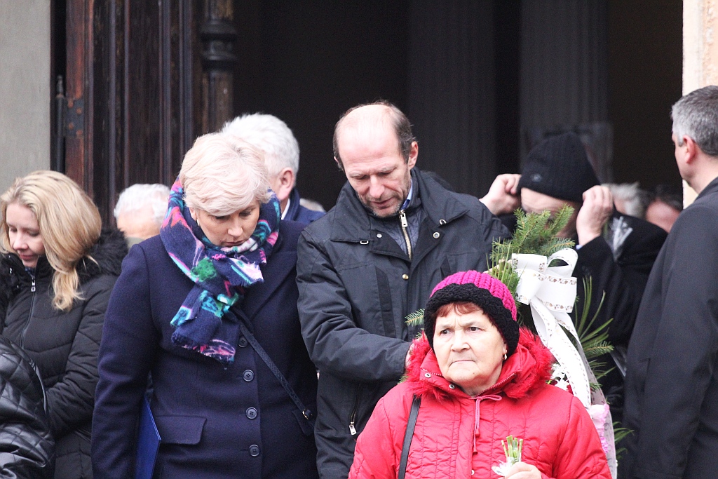 Pogrzeb Franciszka Szlapińskiego znanego legnickiego pedagoga