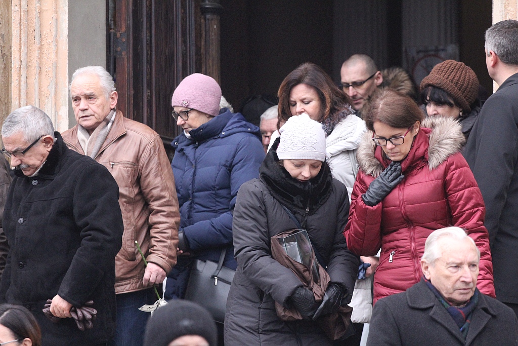Pogrzeb Franciszka Szlapińskiego znanego legnickiego pedagoga