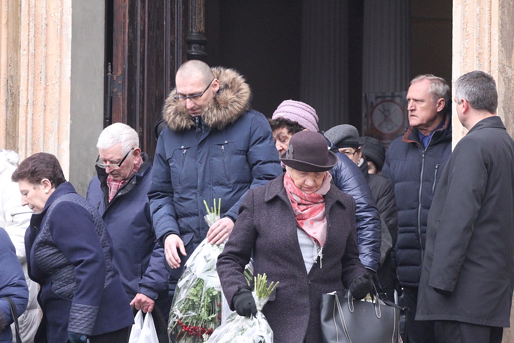 Pogrzeb Franciszka Szlapińskiego znanego legnickiego pedagoga