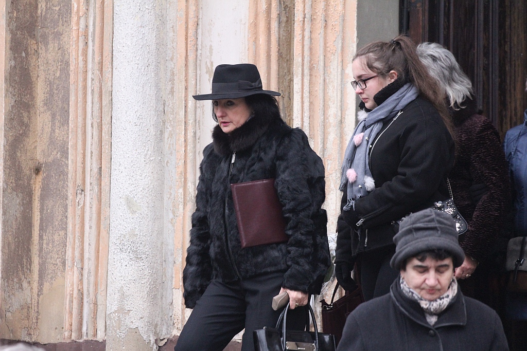 Pogrzeb Franciszka Szlapińskiego znanego legnickiego pedagoga