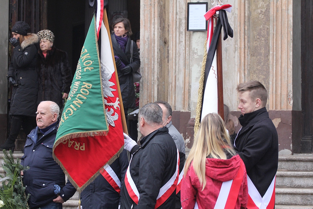 Pogrzeb Franciszka Szlapińskiego znanego legnickiego pedagoga