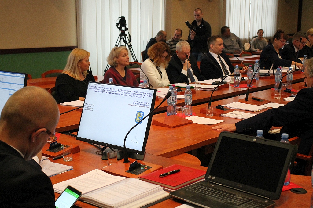 Styczniowa sesja rady miejskiej Legnicy VIII kadencji