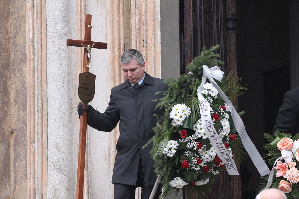 Pogrzeb Franciszka Szlapińskiego znanego legnickiego pedagoga