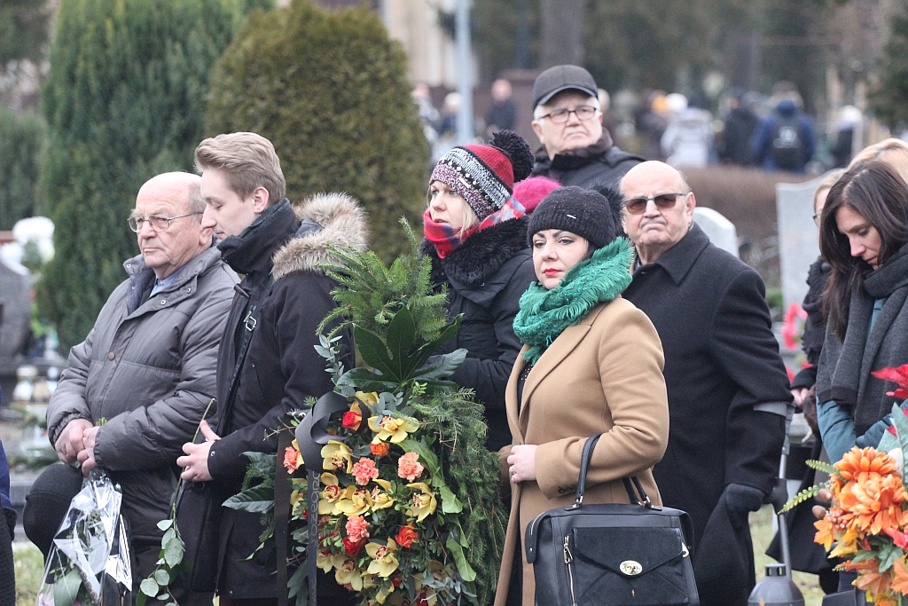 Pogrzeb Franciszka Szlapińskiego znanego legnickiego pedagoga