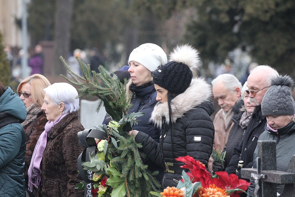 Pogrzeb Franciszka Szlapińskiego znanego legnickiego pedagoga