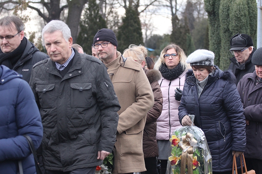 Pogrzeb Franciszka Szlapińskiego znanego legnickiego pedagoga