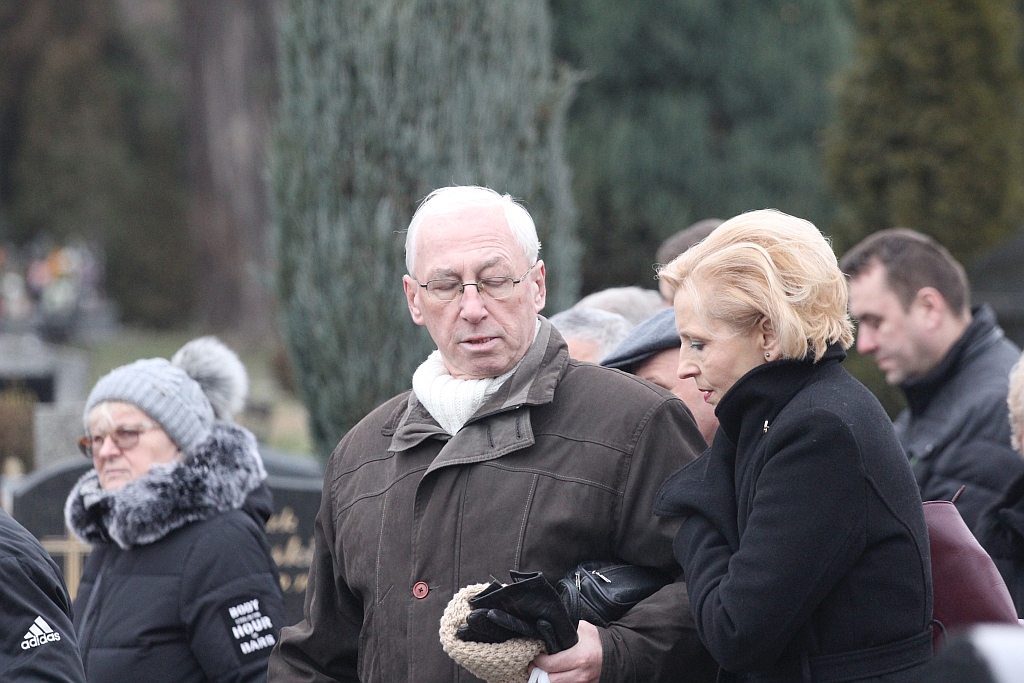 Pogrzeb Franciszka Szlapińskiego znanego legnickiego pedagoga