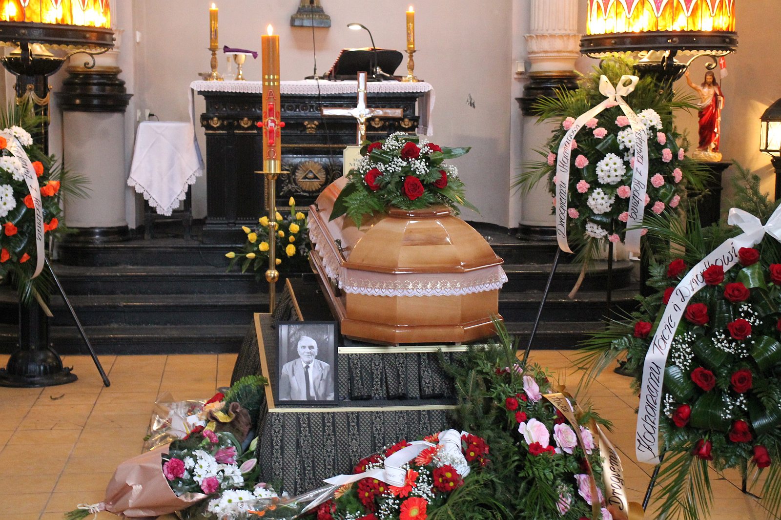 Pożegnania Mariana Molędy nestora legnickiego pożarnictwa