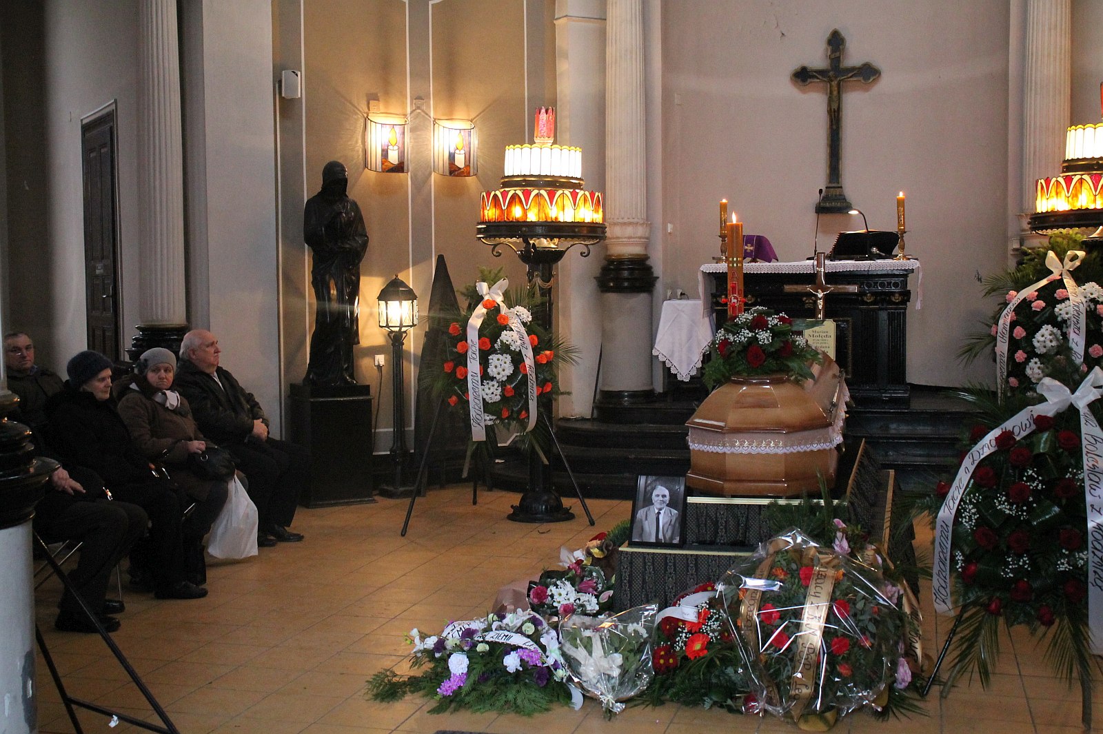 Pożegnania Mariana Molędy nestora legnickiego pożarnictwa