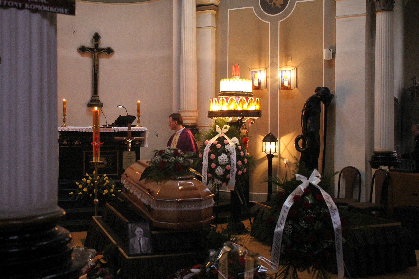 Pożegnania Mariana Molędy nestora legnickiego pożarnictwa