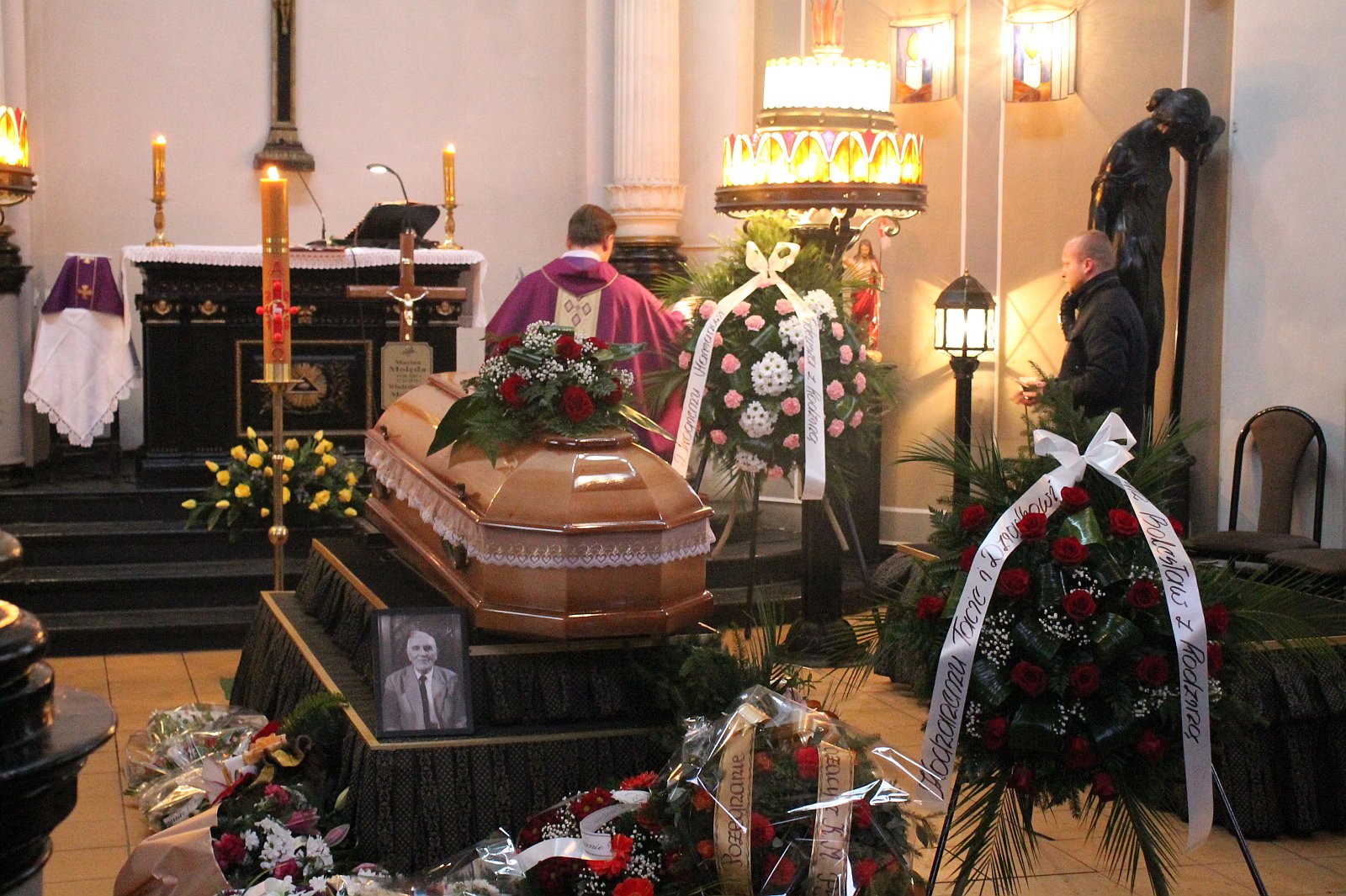 Pożegnania Mariana Molędy nestora legnickiego pożarnictwa