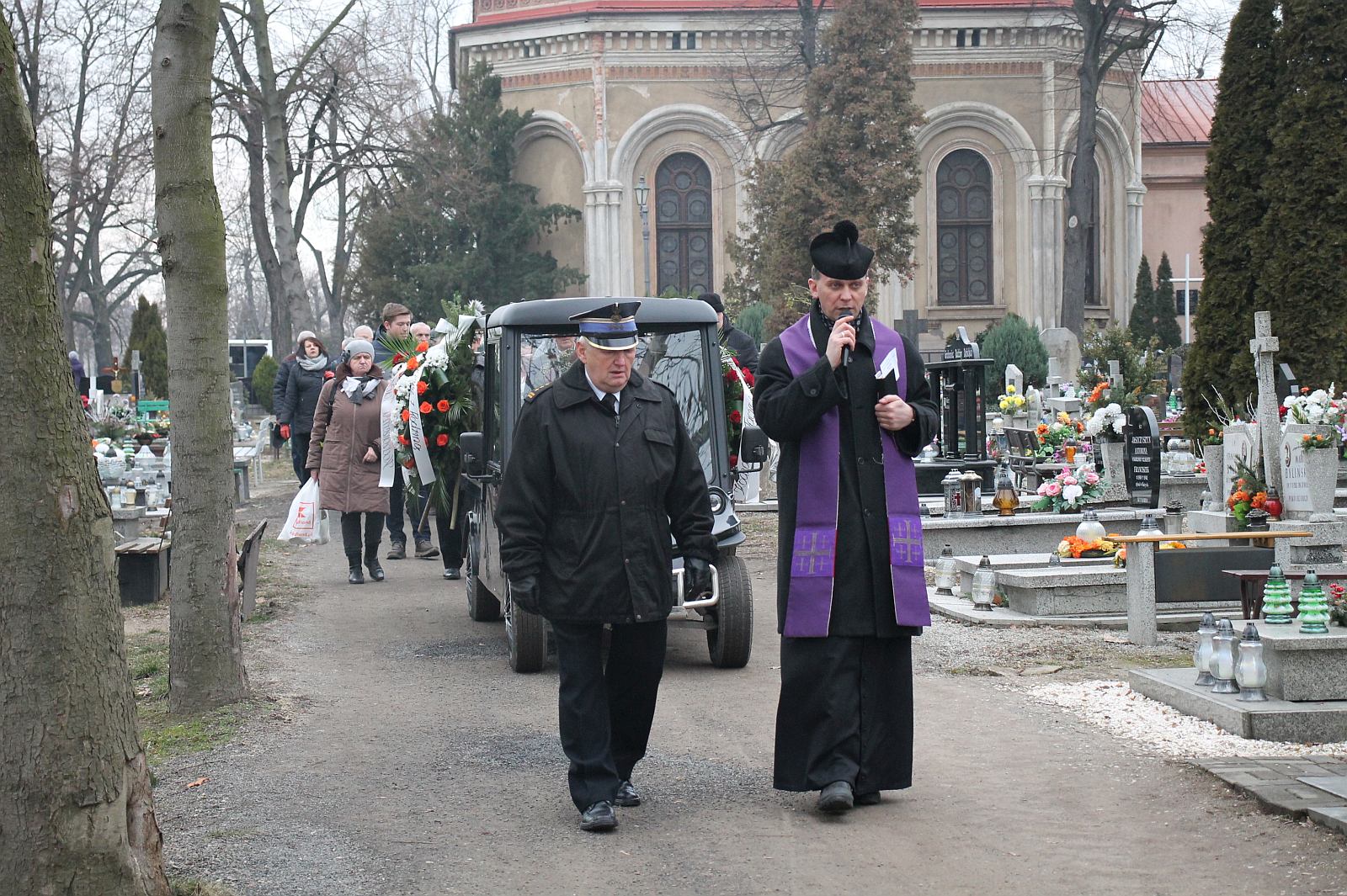 Pożegnania Mariana Molędy nestora legnickiego pożarnictwa