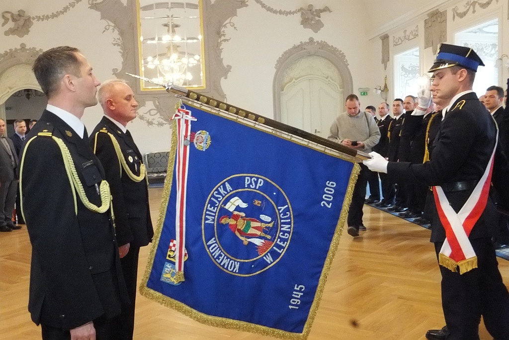 Od 1 lutego legnicka straż pożarna ma nowego komendanta