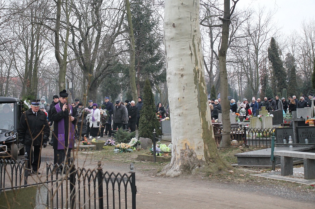 Pożegnania Mariana Molędy nestora legnickiego pożarnictwa