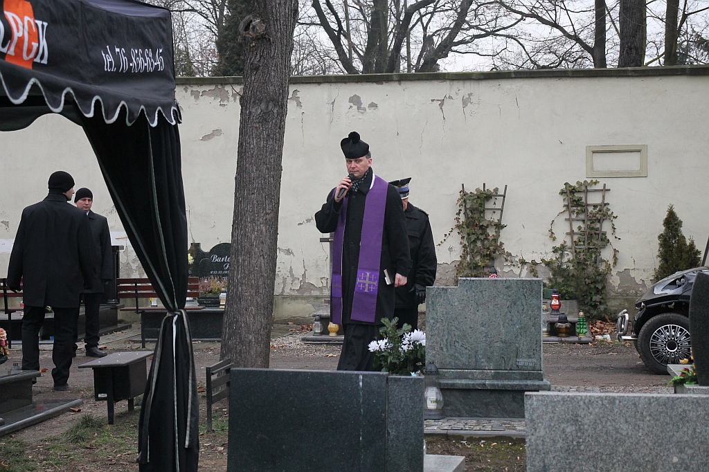 Pożegnania Mariana Molędy nestora legnickiego pożarnictwa