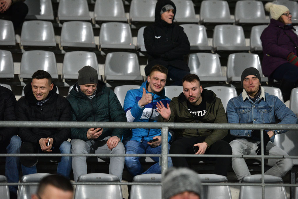 Zobaczcie jak kibicowaliście „Miedziance” w meczu z „Jagą”