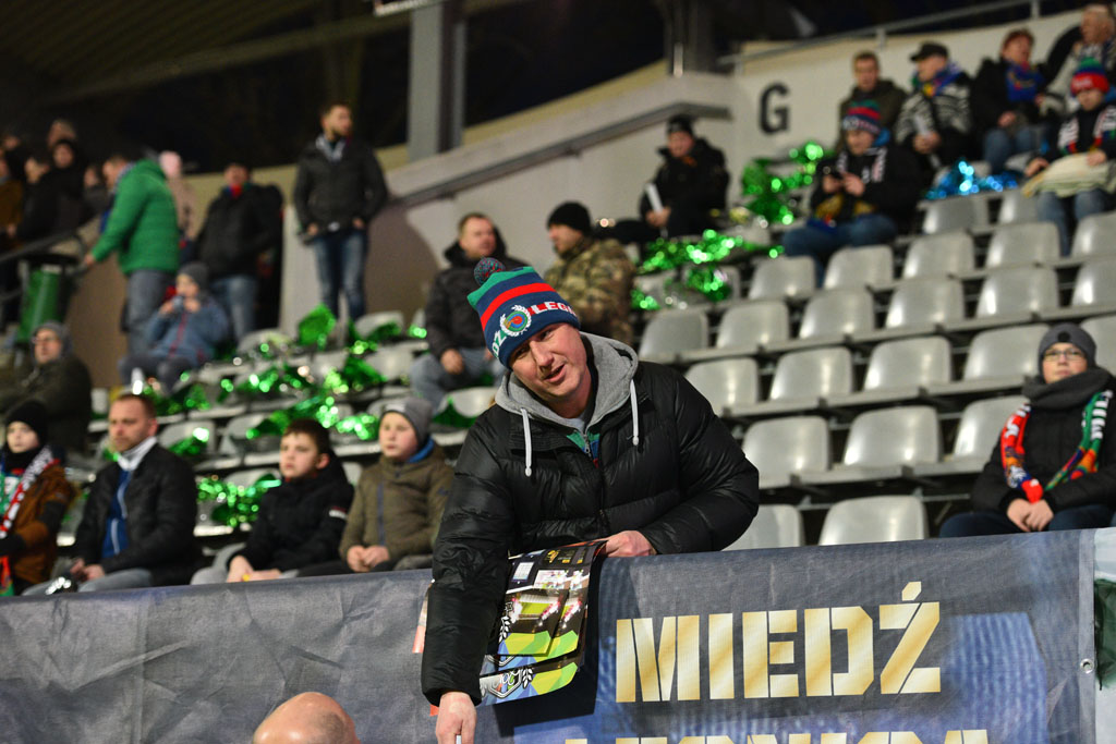 Zobaczcie jak kibicowaliście „Miedziance” w meczu z „Jagą”