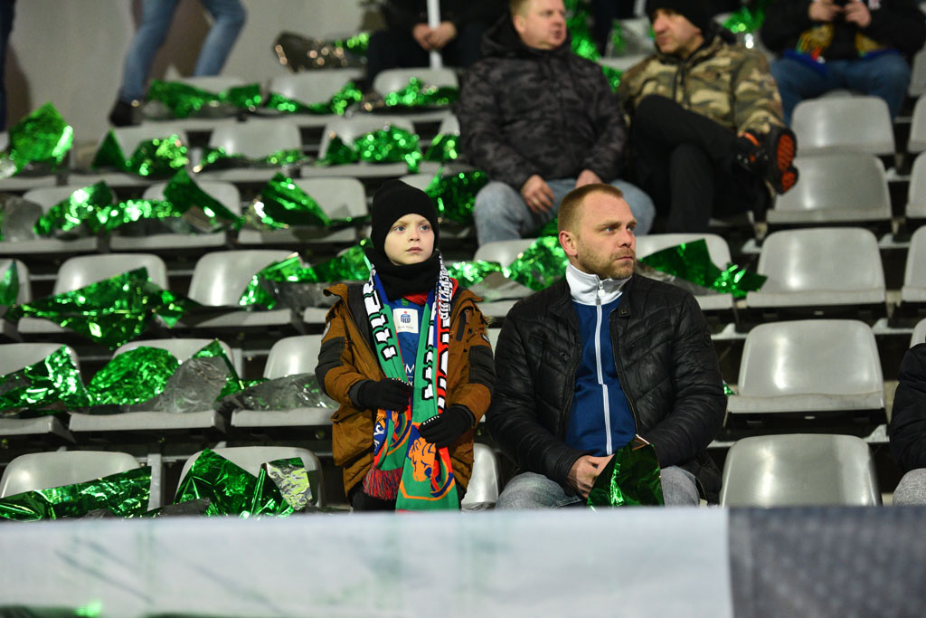 Zobaczcie jak kibicowaliście „Miedziance” w meczu z „Jagą”