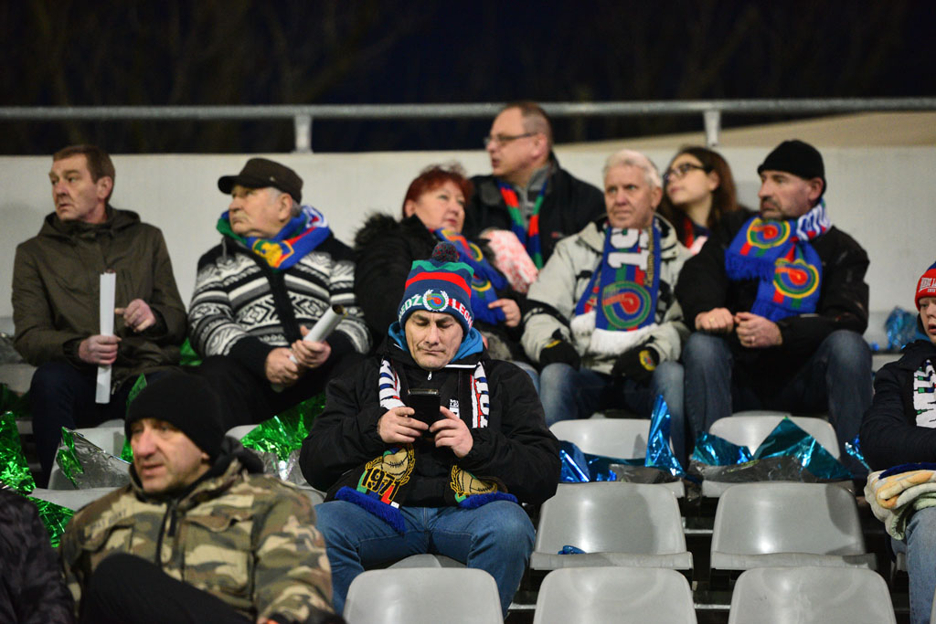 Zobaczcie jak kibicowaliście „Miedziance” w meczu z „Jagą”