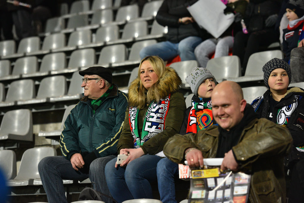 Zobaczcie jak kibicowaliście „Miedziance” w meczu z „Jagą”