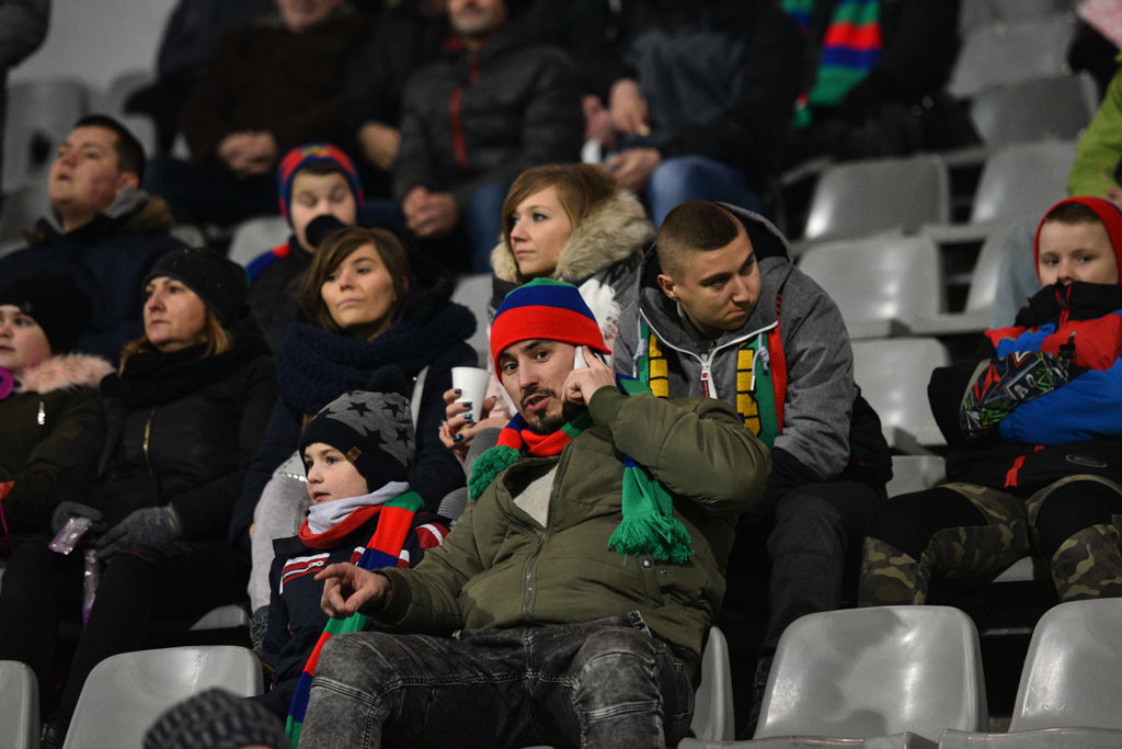 Zobaczcie jak kibicowaliście „Miedziance” w meczu z „Jagą”
