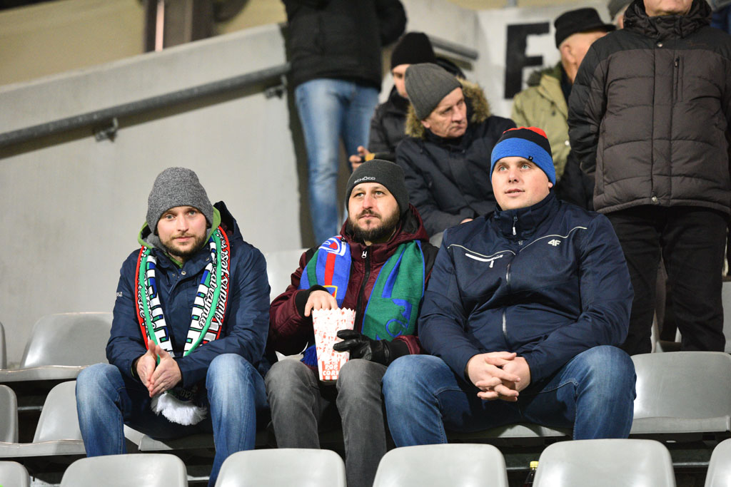 Zobaczcie jak kibicowaliście „Miedziance” w meczu z „Jagą”