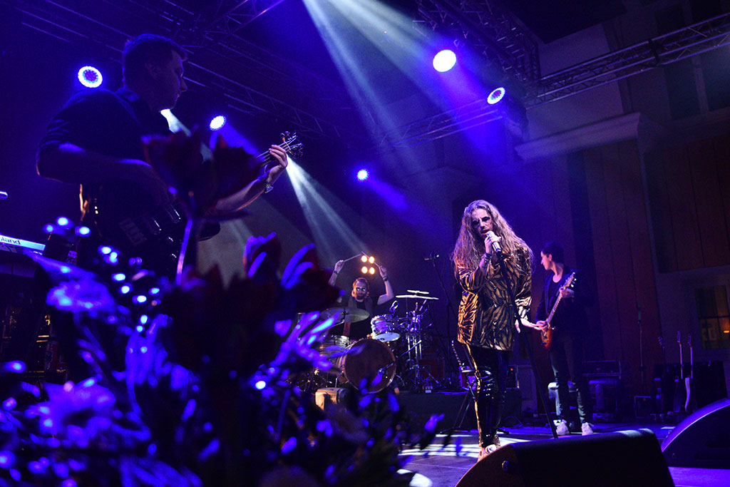 Michał Szpak wystąpił podczas gali Legnickiej Książki Roku