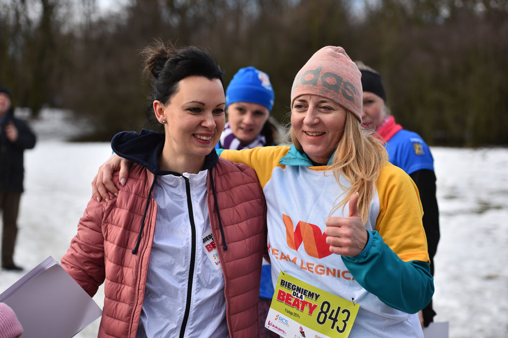 Pobiegli dla Beaty żeby uratować jej chorą nogę