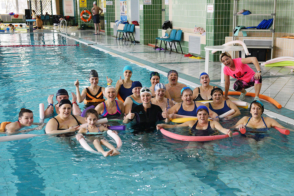 Niedzielny maraton aqua fitness dla Beaty Radomskiej