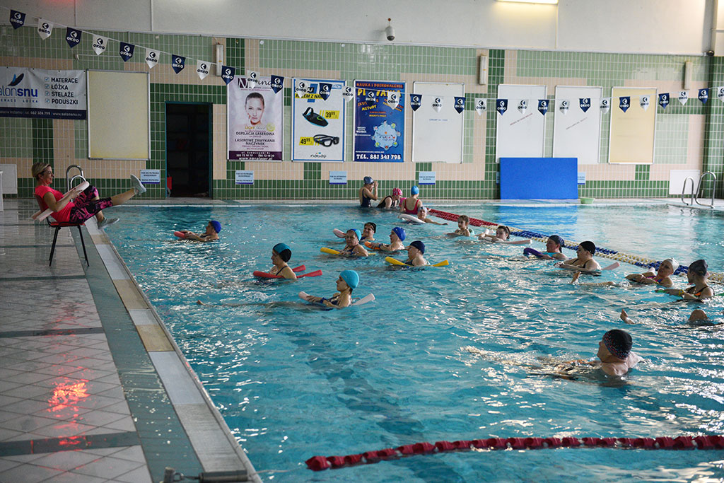Niedzielny maraton aqua fitness dla Beaty Radomskiej