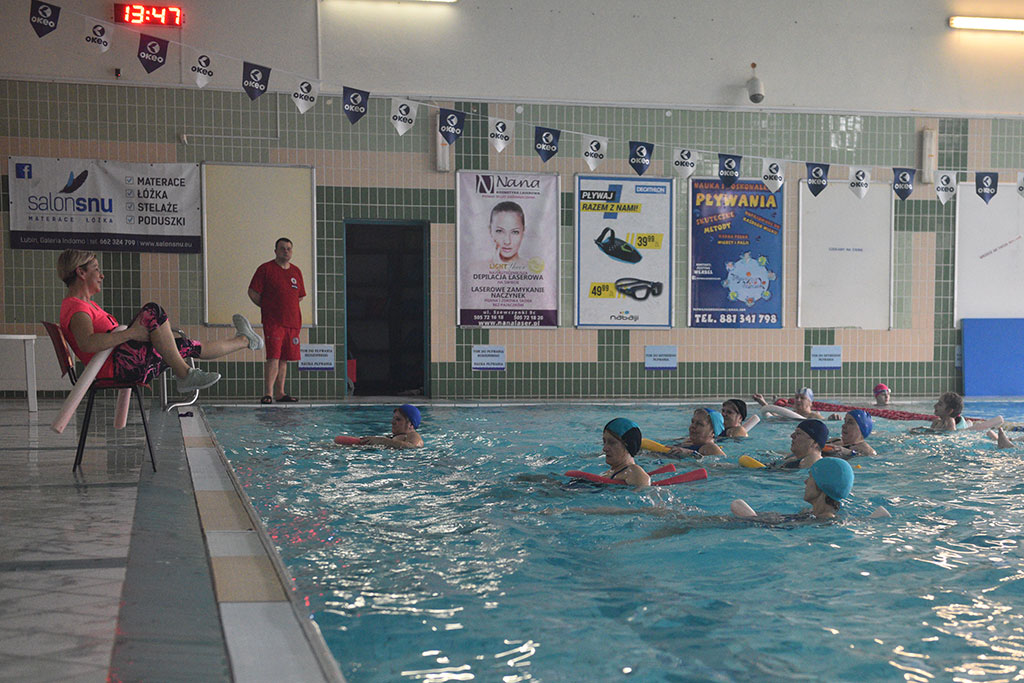 Niedzielny maraton aqua fitness dla Beaty Radomskiej