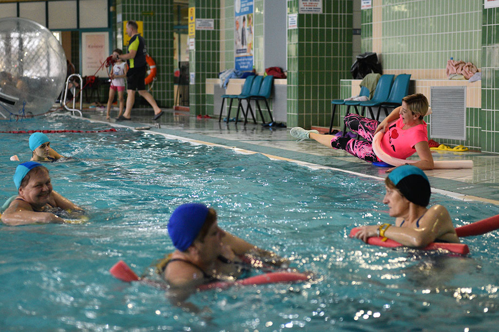 Niedzielny maraton aqua fitness dla Beaty Radomskiej