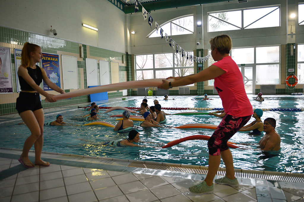 Niedzielny maraton aqua fitness dla Beaty Radomskiej