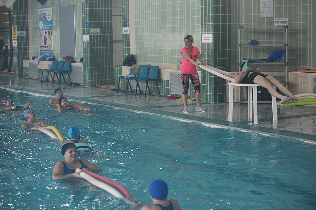 Niedzielny maraton aqua fitness dla Beaty Radomskiej