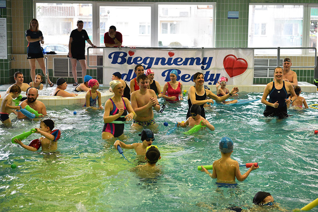 Niedzielny maraton aqua fitness dla Beaty Radomskiej