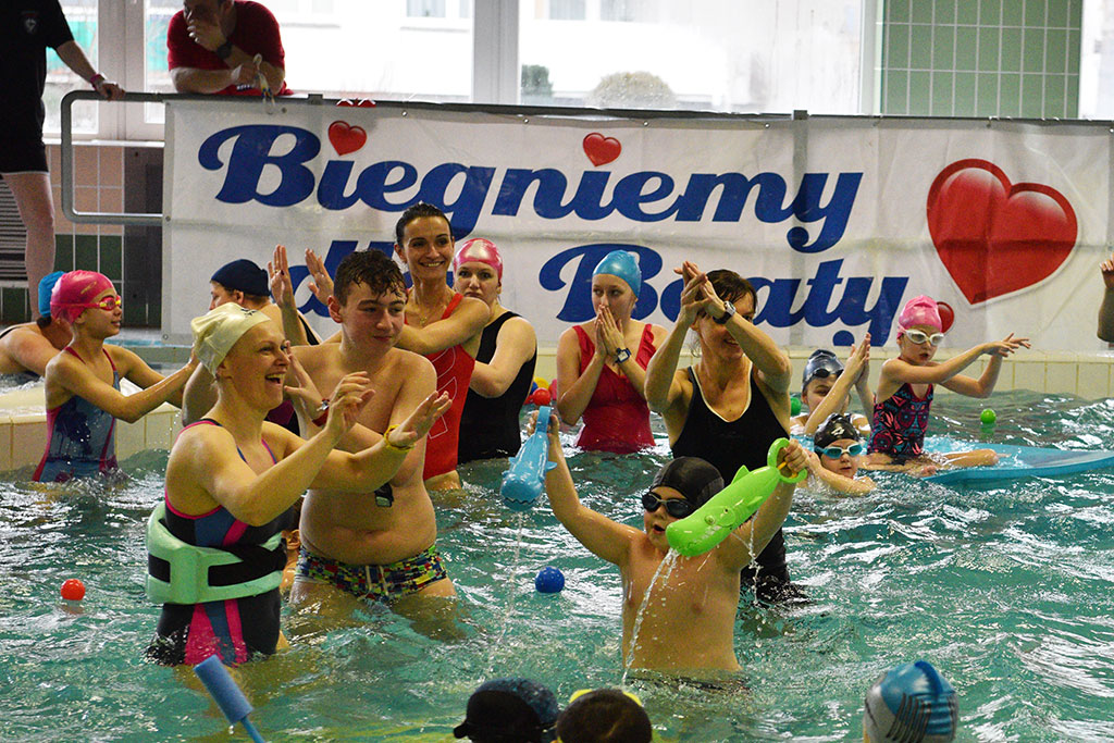 Niedzielny maraton aqua fitness dla Beaty Radomskiej