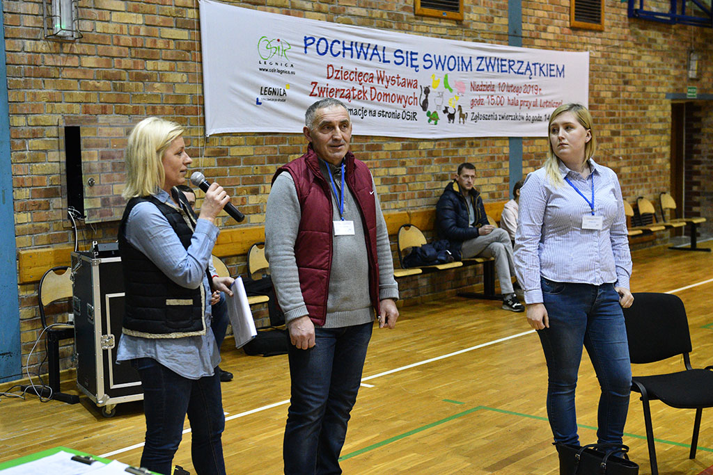 W hali przy ulicy Lotniczej prezentowały się zwierzaki