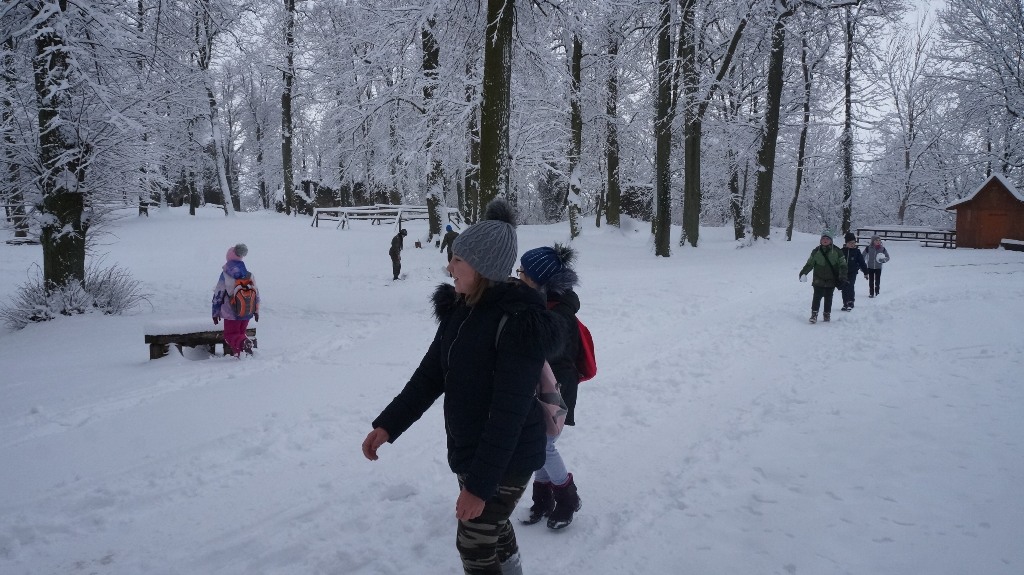 Półkolonie zimowe w Kunicach były atrakcyjne i wesołe