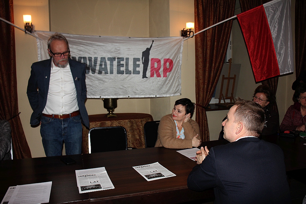 Spotkanie z Pawłem Kasprzakiem - Obywatelem RP