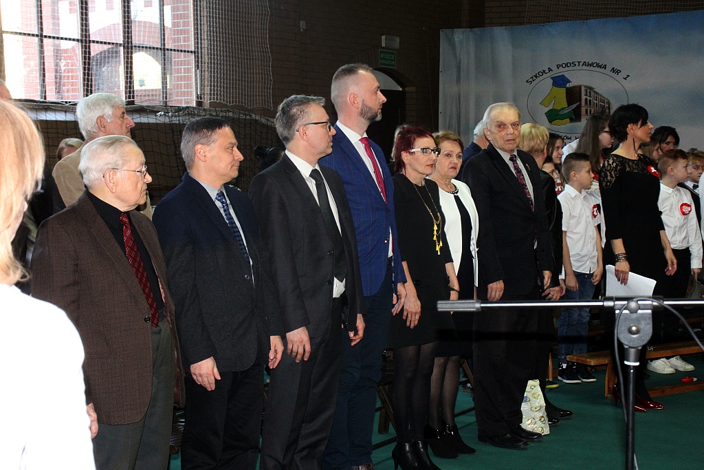 Odsłonięcie tablicy upamiętniającej Powstanie Wielkopolskie