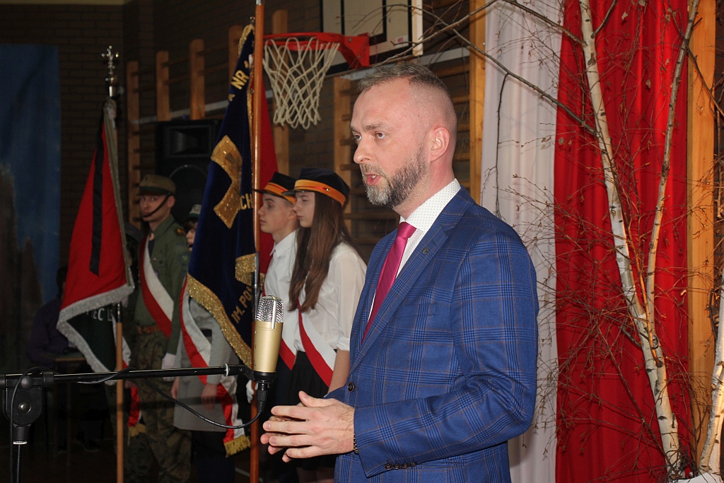 Odsłonięcie tablicy upamiętniającej Powstanie Wielkopolskie