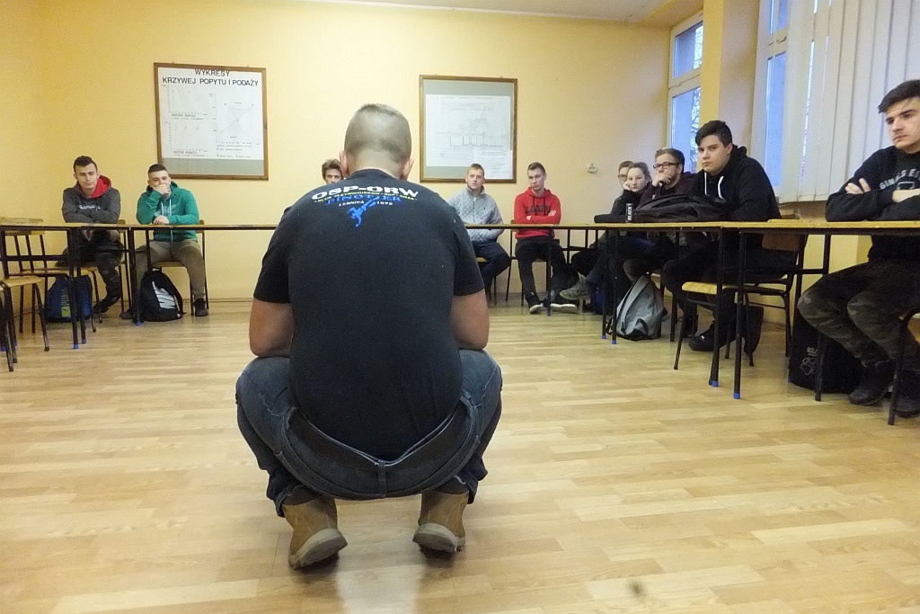 OSP - ORW „Pinoter” szkoli młodzież z zakresu pierwszej pomocy