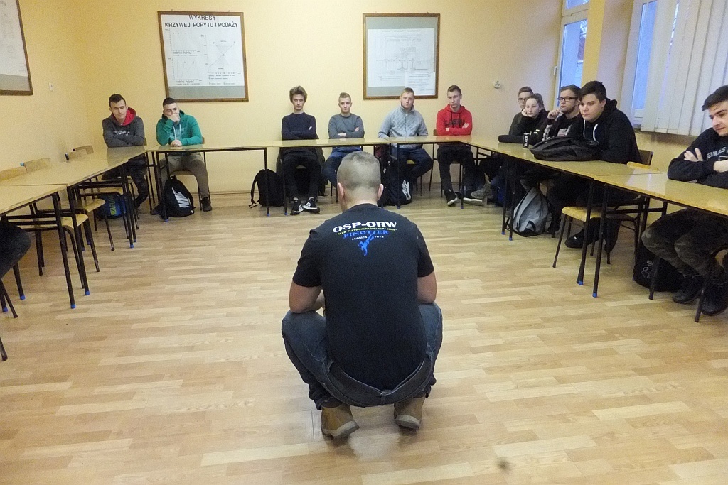 OSP - ORW „Pinoter” szkoli młodzież z zakresu pierwszej pomocy