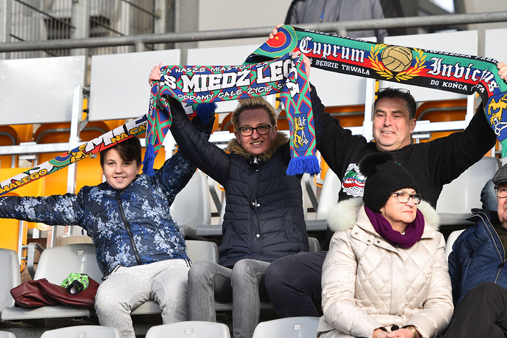 Zobaczcie jak kibicowaliście „Miedziance” na zwycięskim meczu