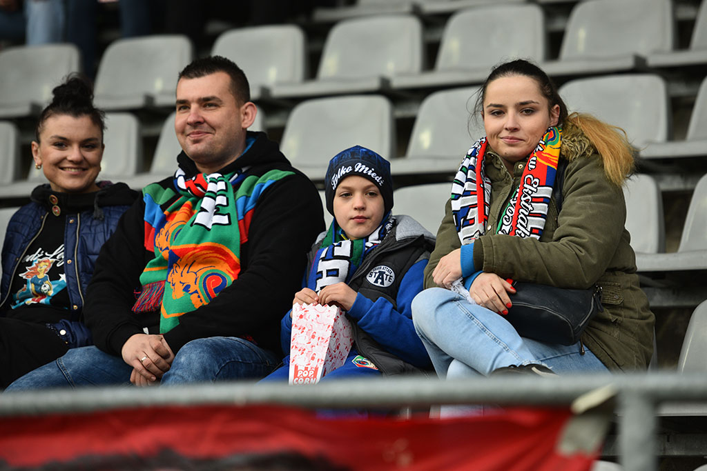 Zobaczcie jak kibicowaliście „Miedziance” na zwycięskim meczu