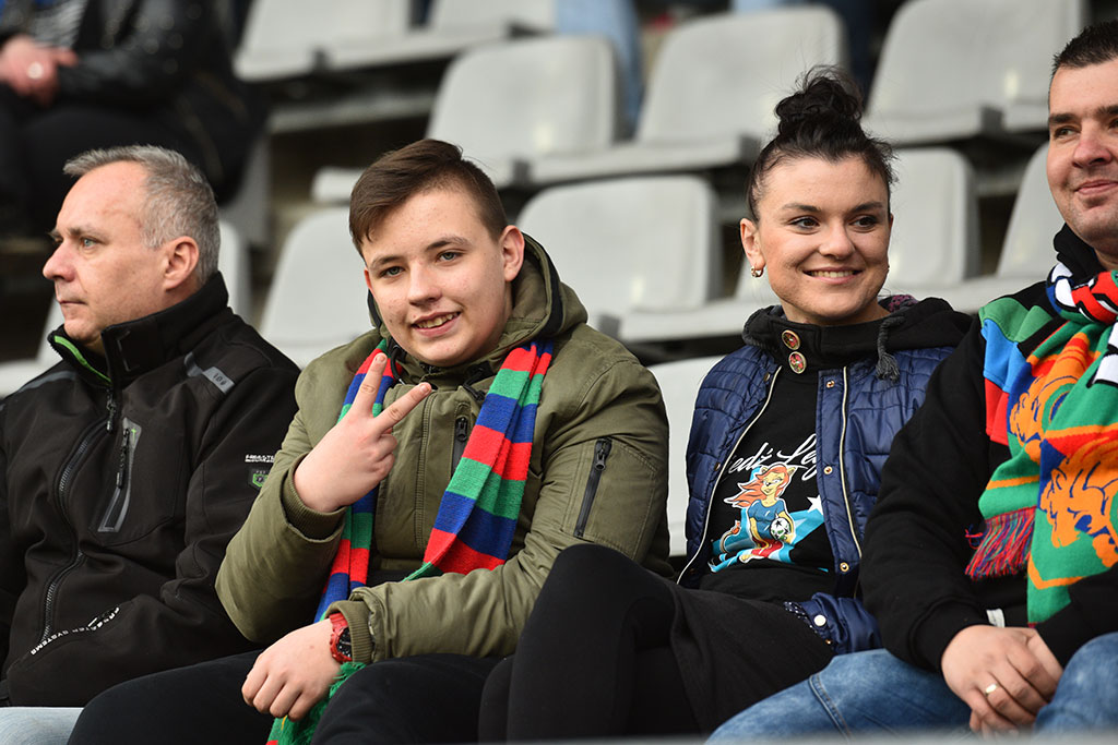 Zobaczcie jak kibicowaliście „Miedziance” na zwycięskim meczu