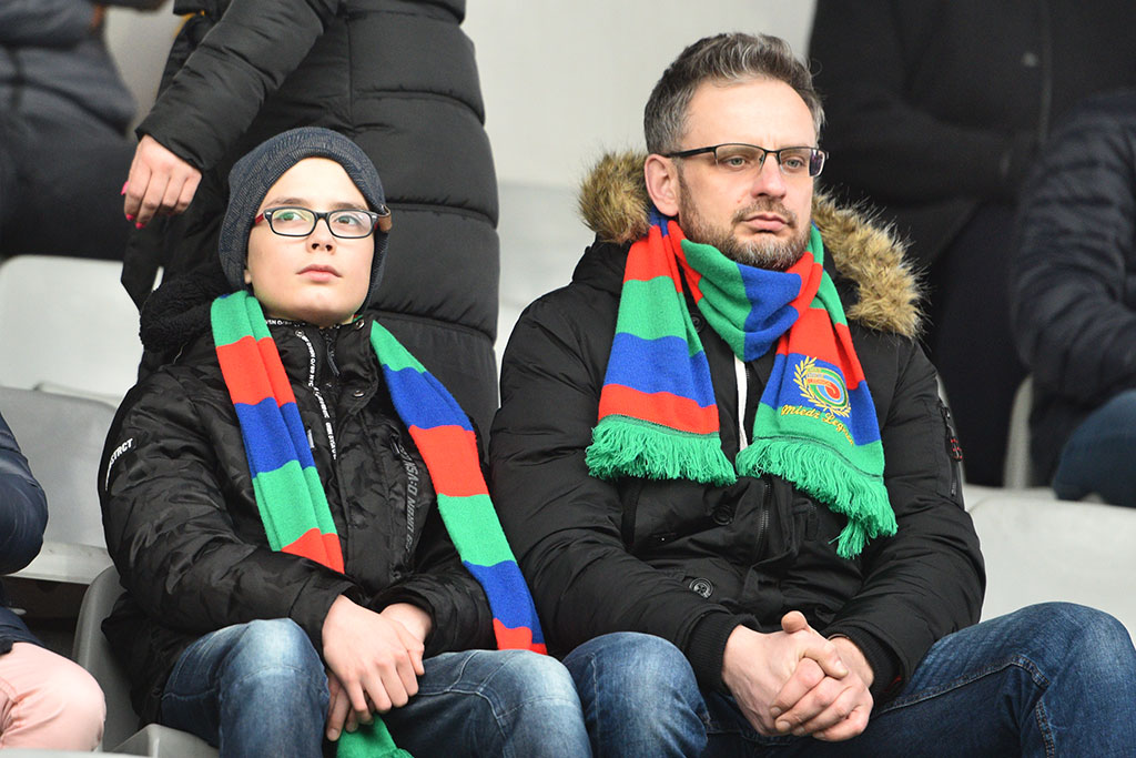 Zobaczcie jak kibicowaliście „Miedziance” na zwycięskim meczu