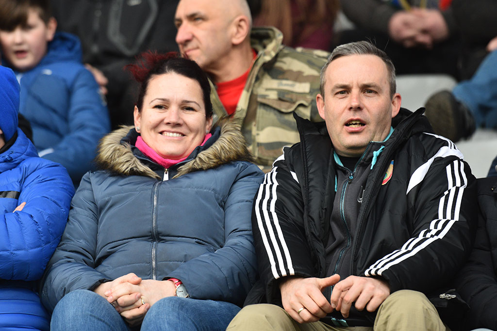Zobaczcie jak kibicowaliście „Miedziance” na zwycięskim meczu